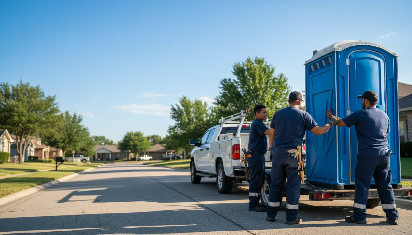 Portable Toilet Rental in Creston, IL near me